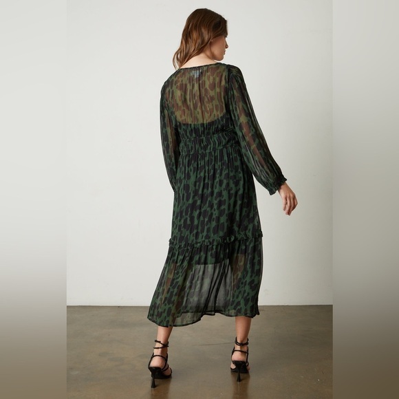 Velvet by Graham & Spencer Kendra Long Sleeve Boho Dress - Picture 2 of 9